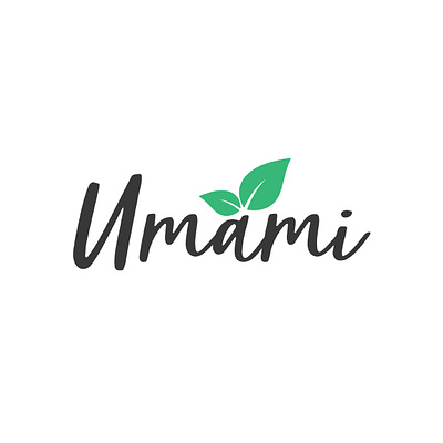 UMAMI Logo Design branding icon logo logodesign logotype photoshop typography