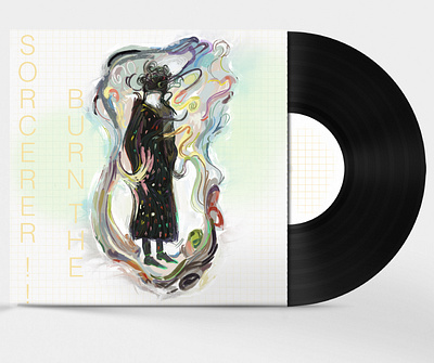 Burn the sorcerer !!! Сжечь колдуна !!! character design drawing graphic illustration poster print typography дизайн иллюстрация