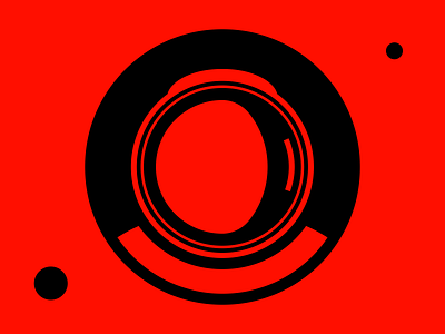 Mars Insignia - Orbiters black design insignia mark mars minimal mission modern nasa orbiters patch red shapes space