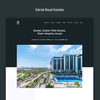 Salm Real Estate clean design design interface product design real estate realestate realestateweb simple design simplicity ui ui design uiux webdesigner webdesigning website