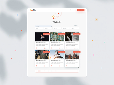 Bridge to Russia travel agency trip finder agency website design digital illustration minimal russia travel travel agency trip ui uidesign ux vector web