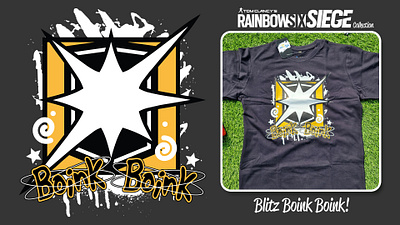 Rainbow6Siege Blitz Tee branding design gaming garments graphic design icon illustration tee tshirt