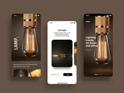 I came back! 🥳 Daily UI app color dailyui design dribbble ios ios app design light loft mobile onboarding trend ui