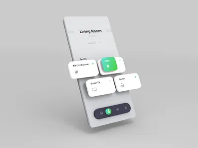 Daily UI #007 - Settings 007 3d 3d ui dailyui dailyui007 settings settings ui vectary vectary 3d