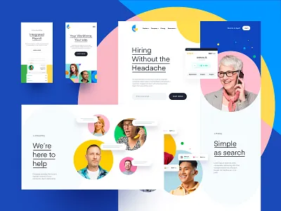 New Identity for Overpass Feature's page | Saas b2b blue branding features hero homepage idenity landing page marketplace saas sales salesforce website