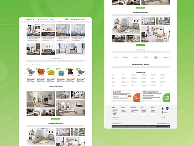 KupMeble.pl b2b cms e commerce furniture app furniture store sales page shop ui ux webdesign website