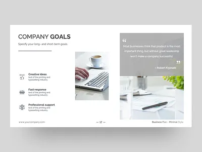 Minimal Style Business Plan PowerPoint Presentation business business plan clean creative design infographic minimal minimalism powerpoint powerpoint template pptx presentation simple slides teams work