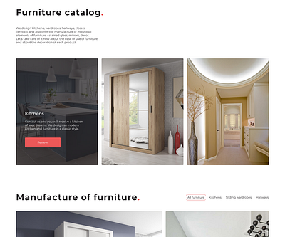 MK | Redesign Furniture E-commerce #3 design designer ecommerce furniture redesign shop site store ui ux website