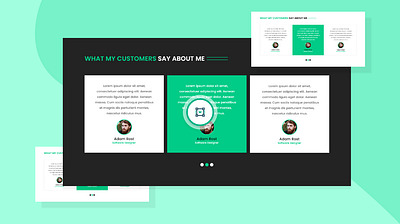 WebStockFinder – Testimonials Template 3 branding design design templates free design templates header header design illustration ui ui design web website