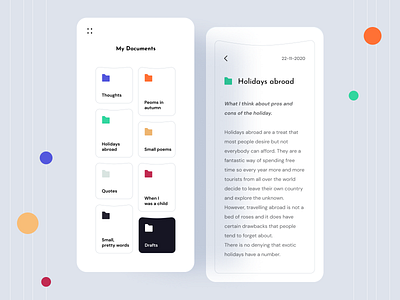 Documents app adroid app documents drive icon ios ios app mobile mobile app mockup product design ui uidesign uxui