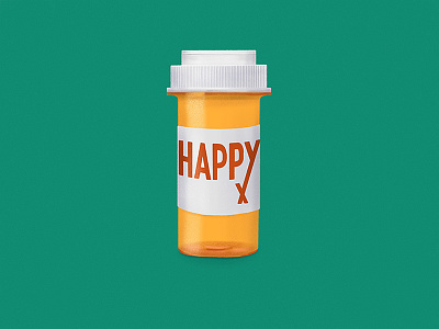 Need a Refill digital illustration happy happy pills pills procreate