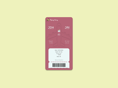 Daily UI 024 app boarding pass boardingpass branding daily ui dailyui dailyuichallenge design illustration typography ui vector