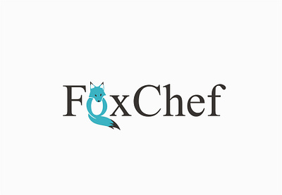 Fox Chef Negative Space Logo Design animation branding creativity design flatdesign illustration logo negativespace unique logo vector