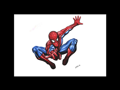 Spiderman cartoon cartoon character cartoon illustration comic comics design graphic tablet graphicdesign hero heroes illustration marvel spider spiderman vector wacom wacom intuos