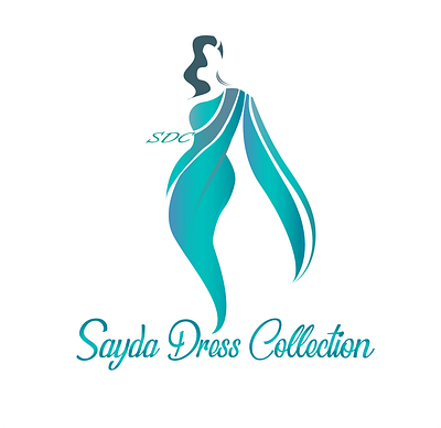 logo for " sayda dress collection " design illustration logo portrait art vector vector art vector illustration