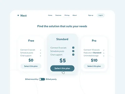 Pricing Page Ui design possimpible pricing pricing page pricing ui ui ui design uidesign webdesign website website design