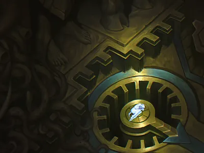 We ve Counted The Stars abyss environment fantasy horror illustration landscape nihilism procreate surreal temple