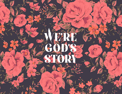 We're God's Story branding design logo