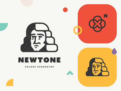 NEWTONE.io - Smart Color Scheme Generator brand identity brand sign branding color color palette colorful colorpicker generator halo lab head identity logo logo mark logotype newton newtone packaging science smart startup