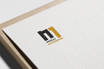 Logo design NM branding design graphic design illustration logo minimalistic