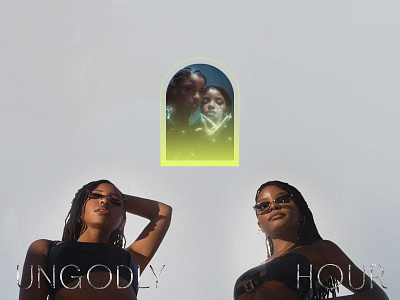 Ungodly Hour album album art album cover album redesign beyonce cd chloe x halle chrome lp music parkwood parkwood entertainment silver ungodly hour