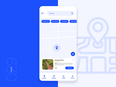 Map | Daily UI - 029 clean design daily ui 029 dailyui dailyuichallenge design digital map map app simple uidesign