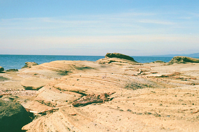 Sandstone Waves 35mm analog british columbia canada canon ae 1 film film photography photography vancouver island