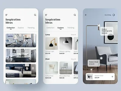 Furniture app design concept app app design creative design design inspiration dribbble dribbblers graphic design ui inspiration interface mobile app ui ui design uitrends user experience user interface ux ux design webdesign xd