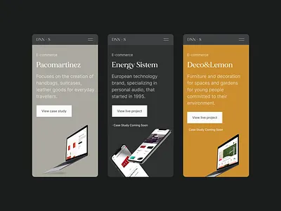 Case study Mobile – Portfolio 2020 mobile modern portfolio product design product designer ui uiux ux