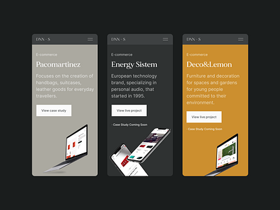 Case study Mobile – Portfolio 2020 mobile modern portfolio product design product designer ui uiux ux
