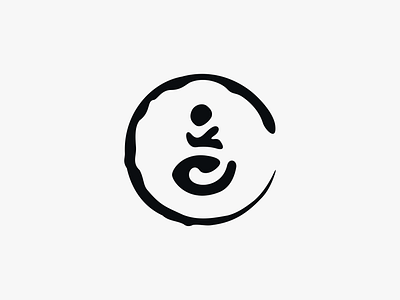 Yoga with Vico - independent yoga teacher 4/4 branding enso inkscape logo yoga yoga logo