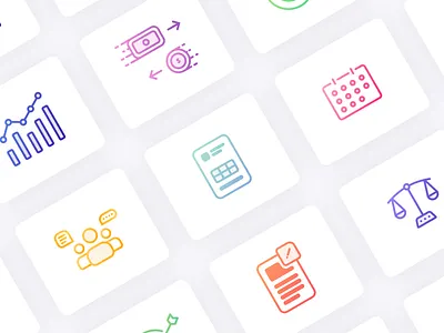 Molamola illustrations amazing awesome colors icons illustration vector