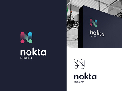 Nokta Reklam Logo brand identity brandidentity branding branding and identity branding and logo branding design design logo logo design logodesign logos logosign logotype vector