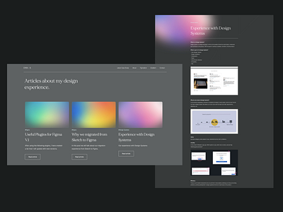 Blog – Portfolio 2020 modern portfolio product design product designer ui uiux ux