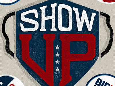 Show up 2020 applepencil illustration ipadpro procreate rise up riseupshowupunite show up unite vote