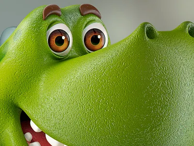 DINO CAVE PARK 3d art