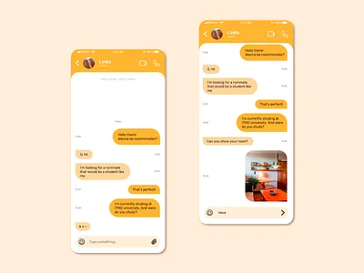 #DailyUI 013 - Direct Messaging app daily 100 challenge daily ui dailyui direct messaging messages messaging messenger ui