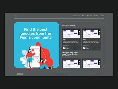 Fignnation – Portfolio 2020 figma modern portfolio product design product designer ui uiux ux