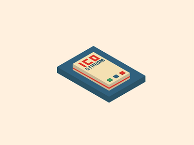 Stream Remote design flat illustration minimal vector