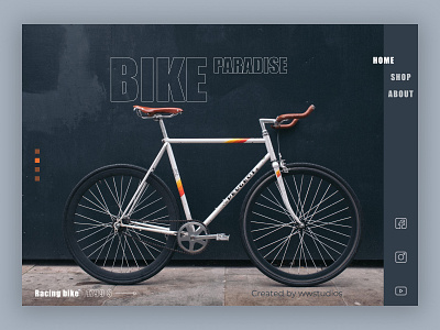 wwstudios || bike shop design bike bikeshop design ecommerce madeinwebflow minimal model agency web webdesignagency webdevelopment webflow website design