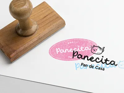 PANECITA STAMP branding bread identity identity design japan logo