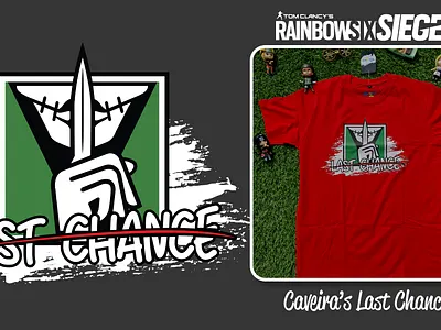 Rainbow6Siege Caveira Tee branding design gaming garments graphic design icon tee tshirt vector