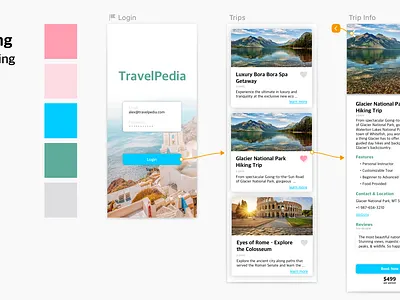 Travel App UI Design app app design application beginner ui design design illustration sketch sketch project sketch ui travel app design travel app ui ui design ui design challenge ui designers ui designs