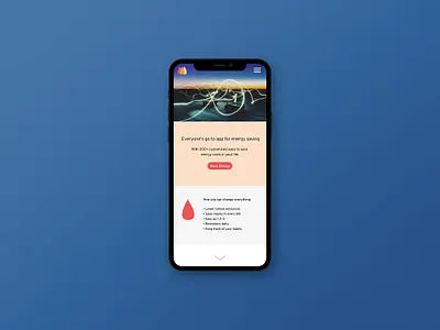 Landing Page 003 branding dailyui landingpage mobile
