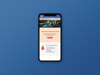Landing Page 003 branding dailyui landingpage mobile