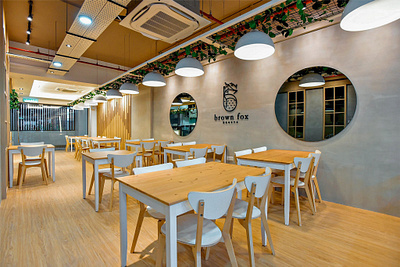 Brown Fox Cafe art direction brand brand design brand identity branding design graphic design identity design interiordesign japanese logo logodesign visual identity