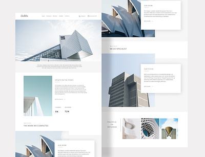 Architiv animation branding design interaction design interface minimal ui ux web web design