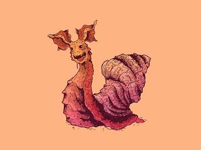 INKTOBER DAY 12: SLIPPERY art caracol cartoon cartoon character character design creaturedesign illustration inktober inktober 2020 inktober2020 slippery snail