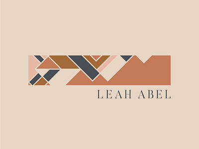 Leah Abel | Project Management & Facilitation branding design logo