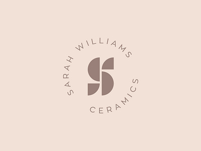 Sarah Williams Ceramics branding branding design design graphic design icon layout logo minimal photography type